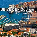 que ver en Dubrovnik 